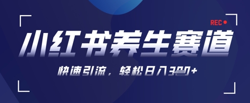 AI+可画生成小红书养生作品，新手暴力起号，矩阵操作，轻松日入3张+-壹浩聊项目