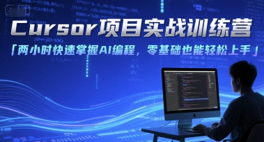 Cursor项目实战训练营，两小时快速掌握AI编程，零基础也能轻松上手-壹浩聊项目