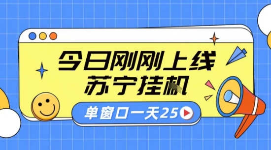 苏宁全自动采集挂G项目 稳定可批量 单窗口收益30+ 附教程【揭秘】-壹浩聊项目