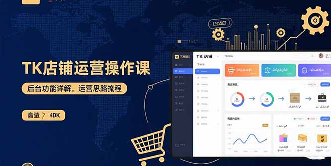 TK店铺运营实操课：后台功能详解，商品上架流程，运营思路拆解-壹浩聊项目