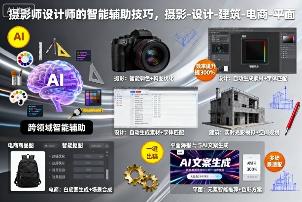 摄影师设计师的智能辅助技巧，摄影-设计-建筑-电商-平面-壹浩聊项目