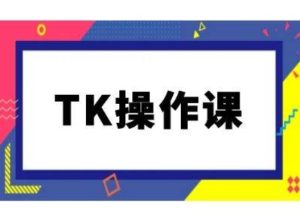 TK操作课,tiktok跨境电商教程(更新中)-壹浩聊项目