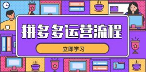 拼多多运营流程,从选品到流量,全链路运营技巧,助力店铺爆单-壹浩聊项目