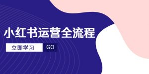 小红书运营全流程,爆款选题文案,视频制作技巧,进阶达人宝典-壹浩聊项目