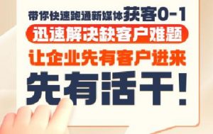 郑老师·抖音短视频广告投放获客实操营-壹浩聊项目