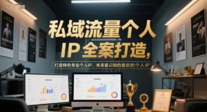 私域流量个人IP全案打造,打造特色专业个人IP,未来最值钱的是你的个人IP-壹浩聊项目