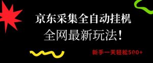 京东采集全自动挂G项目,全网最新玩法新手一天轻松5张【揭秘】-壹浩聊项目