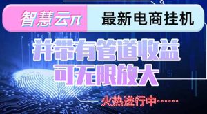 智慧云π电脑挂机单机每天收益300—500+ 并带有团队管道收益 可无限放大-壹浩聊项目