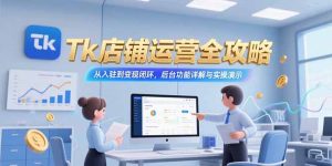 Tk店铺运营全攻略，从入驻到变现闭环，后台功能详解与实操演示-壹浩聊项目