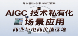 AIGC技术私有化场景应用,内容创作/视觉设计/私有化部署/商业应用/电商运营等-壹浩聊项目