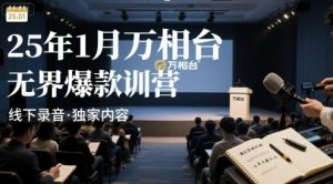 25年1月万相台无界爆款特训营线下录音-壹浩聊项目