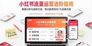 小红书流量运营进阶指南,数据分析与涨粉引流,笔记起死回生7大实操方案-壹浩聊项目