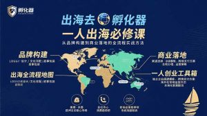 出海去 孵化器 一人出海必修课:从品牌构建到商业落地的全流程实战方法-壹浩聊项目