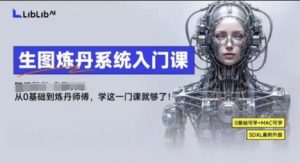 LibLibAI哩布哩布生图炼丹系统入门课，从生图到炼丹，只学这一门就够了-壹浩聊项目