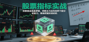 股票指标实战，基金操盘逻辑拆解，洞察主力动向培养个股分析能力把握买卖时机(更新)-壹浩聊项目