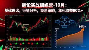 缠论实战训练营-10月:基础理论,行情分析,交易策略,年化收益80%+-壹浩聊项目