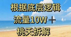 据底层逻辑,流量10W+,以安全知识科普为例-壹浩聊项目
