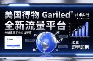 美国得物Gariled技术实战,全新流量平台实战干货,即学即用-壹浩聊项目