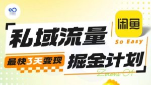 私域流量掘金计划实战训练营,最快3天变现-壹浩聊项目