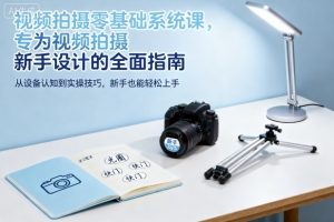 视频拍摄零基础系统课,专为视频拍摄新手设计的全面指南-壹浩聊项目