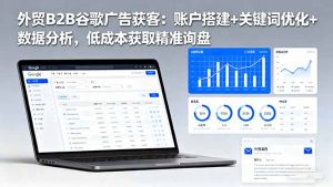 外贸B2B 谷歌广告获客:账户搭建+关键词优化+数据分析 低成本获取精准询盘-壹浩聊项目